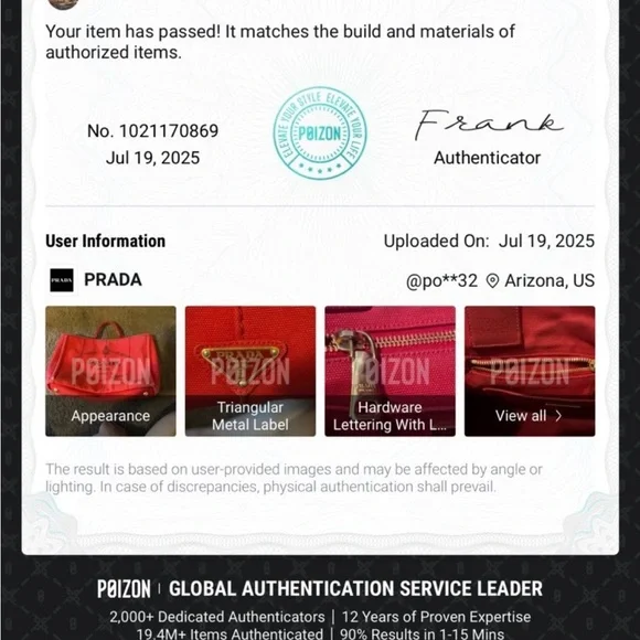 Prada Canapa Tote Bag (mini) - Picture 10 of 12